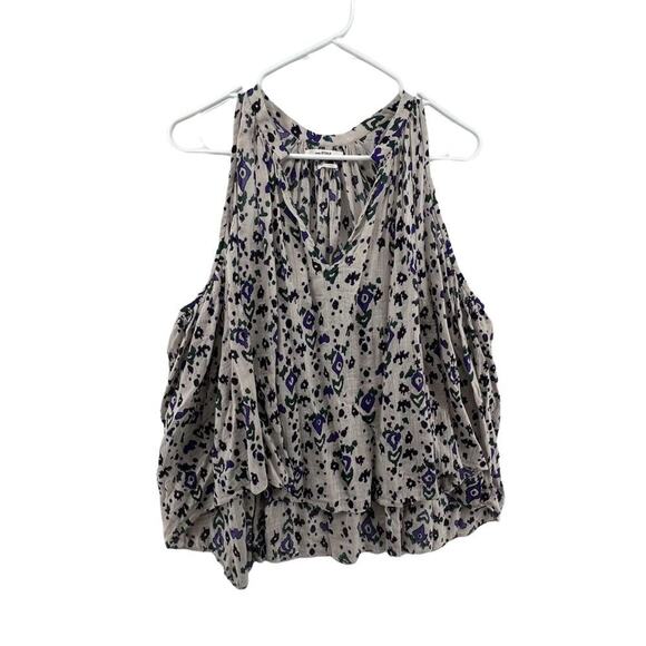 Isabel Marant Etoile Top Size 40 US 8 Blouse Shirt Sleeveless Rayon - Picture 2 of 5